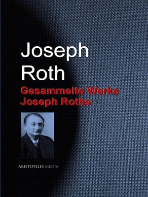 cover image of Gesammelte Werke Joseph Roths